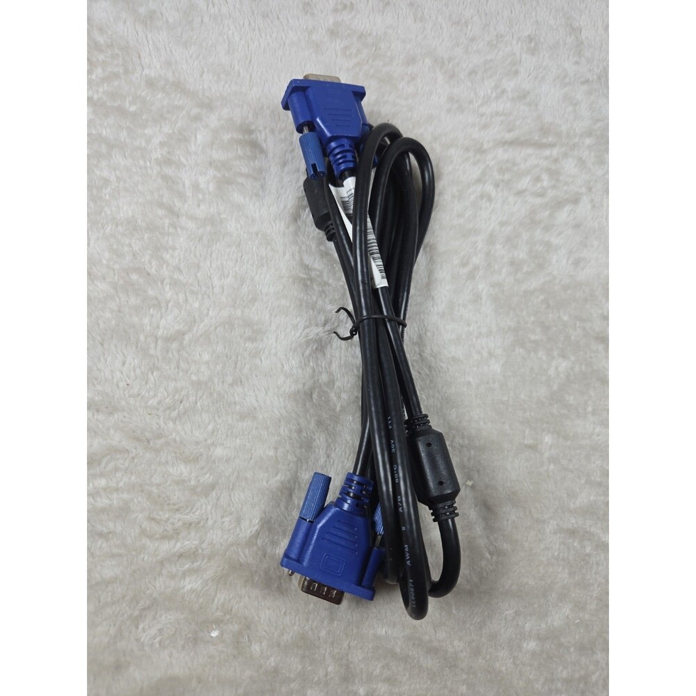+ 5FT 5' FT SVGA VGA Monitor Cable Male To Male M M for Computer TV 15 pin